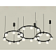 Комплект подвесного светильника Ambrella Light Techno Ring XR92092210 (A9209x3, C9242, C9238, C9232, N8402)