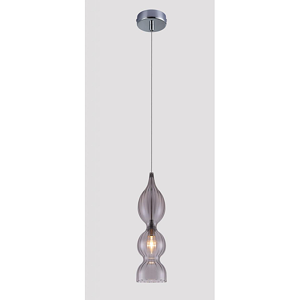 Подвесной светильник Crystal Lux Iris SP1 B Smoke