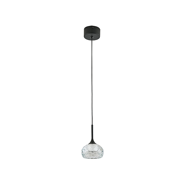 Подвесной светильник Newport 7241/S mat.black clear М0071796