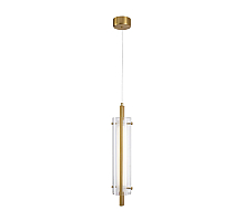Подвесной светильник Indigo Vitreo 11067/A/1P Brass V000173L