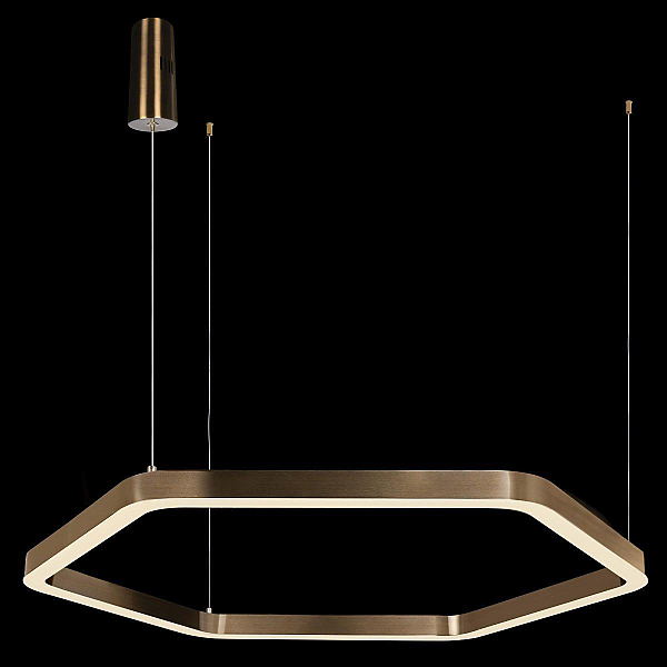 Подвесной светодиодный светильник Loft IT Titanium 10243L Gold