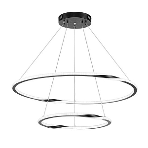 Подвесная люстра Arte Lamp Veritate A2211SP-2BK