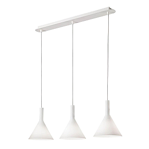 Подвесной светильник Ideal Lux Cocktail SP3 Bianco 074245