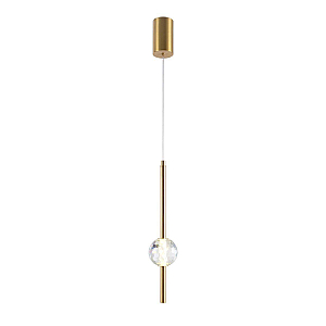 Подвесной светильник Indigo Ciondolo 11066/1P Brass V000170L