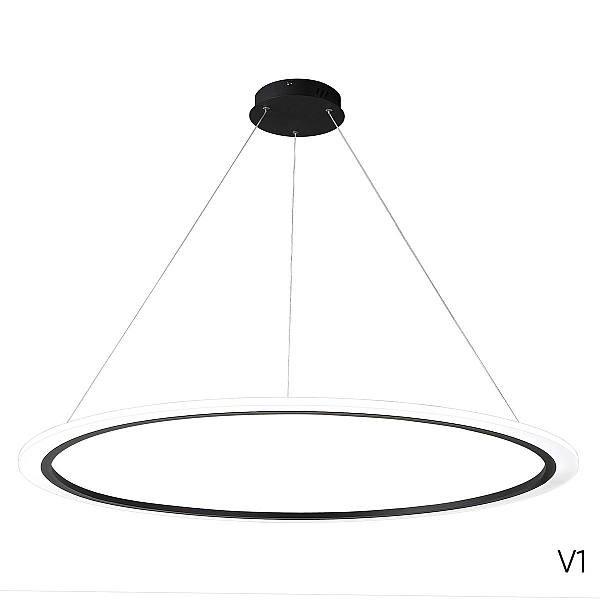 Подвесной светодиодный светильник Crystal Lux Manzana SP40W Led Black