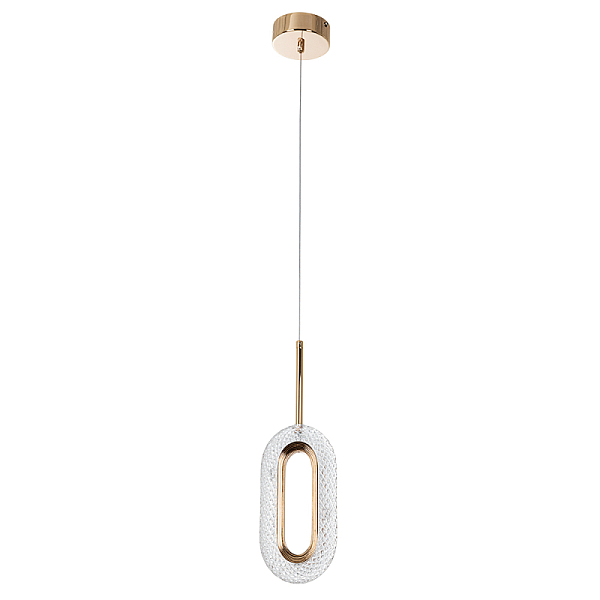 Подвесной светодиодный светильник Arte Lamp OVALE A2489SP-1GO