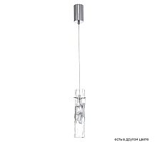 Подвесной светильник Crystal Lux PRIMAVERA SP1 CHROME