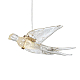 Подвесной светильник Delight Collection 12966-1P clear/gold
