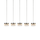 Подвесной светильник Delight Collection MD21020075 MD21020075-5B chrome