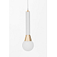 Подвесной светильник Lumina Deco Folino LDP 7012-1B WT+GD