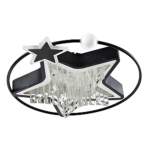 Потолочный светильник LED4U L8025-450 BK