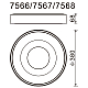 Потолочный светодиодный светильник Mantra Coin 7566