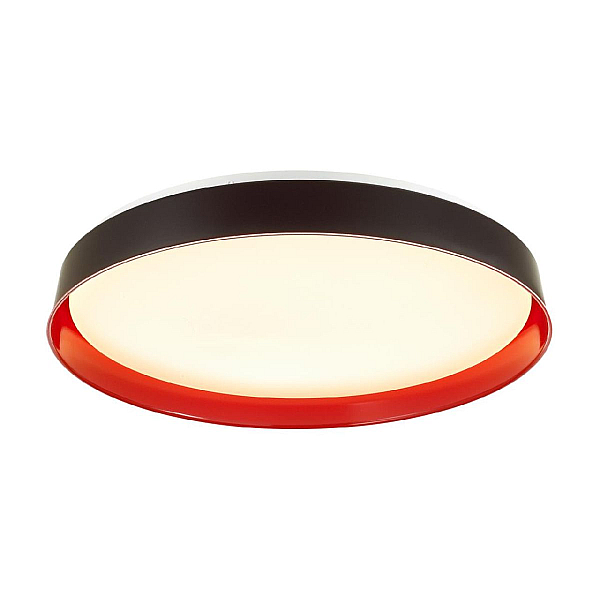Настенно-потолочный светодиодный светильник Sonex Color Tuna Red 7710/EL