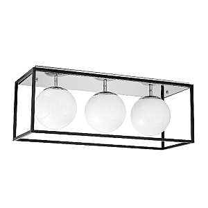 Потолочный светильник Lumina Deco Maldini LDC 8060-3 CHR+BK