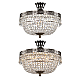 Потолочный светильник Bohemia Ivele Crystal 19011/35IV/LED-DIM Ni