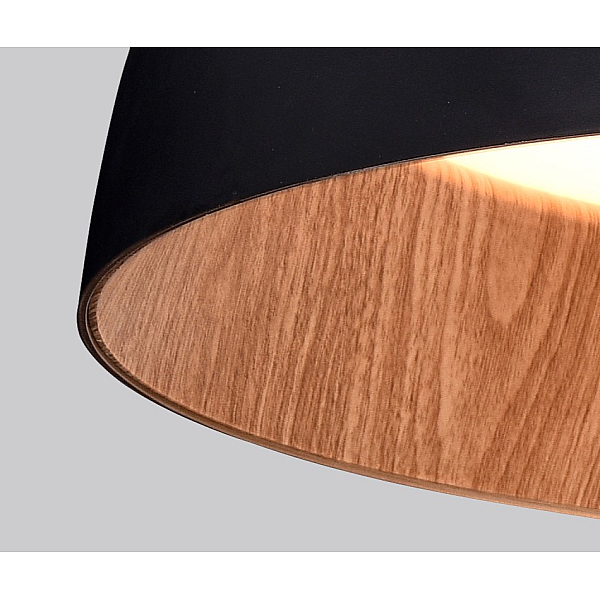 Потолочный светильник Delight Collection C0207-600A Black and Wood