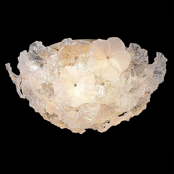 Потолочный светильник Crystal Lux MAGNOLIA PL12 GOLD