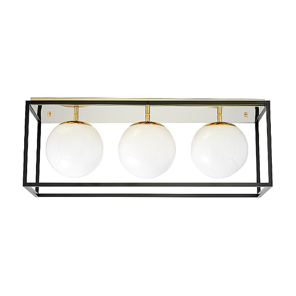 Потолочная люстра Lumina Deco Maldini LDC 8060-3 F.GD+BK