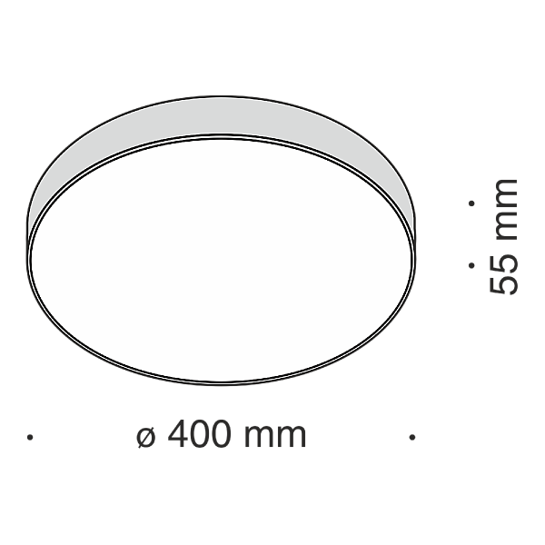 Потолочный светодиодный светильник Maytoni Technical Zon C032CL-L48W4K