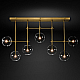 Потолочный светильник Delight Collection Globe Mobile KG0835P-7A brass