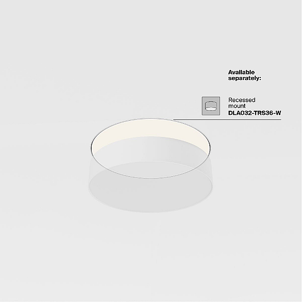 Потолочный светодиодный светильник Maytoni Zon C032CL-36W4K-RD-MG