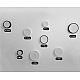 Потолочный светодиодный светильник Italline M04-525-125 white 4000K