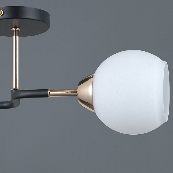 Потолочный светильник ILLUMICO IL0689-2CSQ-24 BK FGD LIBRA