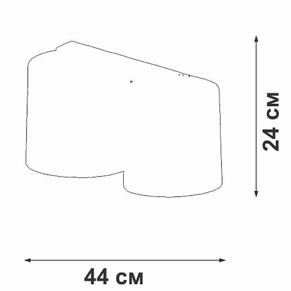 Потолочная люстра Vitaluce V2882-1/2PL