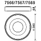 Потолочный светодиодный светильник Mantra Coin 7567
