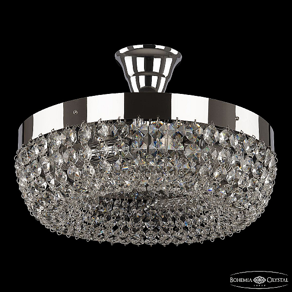 Потолочный светильник Bohemia Ivele Crystal 19031/35NZ/S Ni