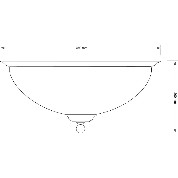 Потолочный светильник Kutek Lido LID-PL-2 (P)