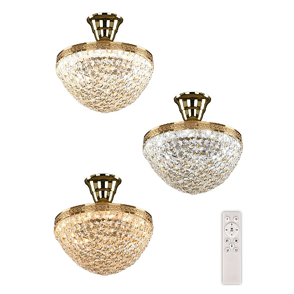 Потолочный светильник Bohemia Ivele Crystal 19321/25IV/LED-DIM G