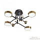 Потолочный светильник Arte Milano Ferrara 273299/8 BK/GD