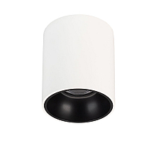 Накладной светильник Arlight SP-SALT-R75-8W Warm3000 (WH-BK, 40 deg, 230V) 039378
