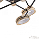 Потолочный светильник Arte Milano Ferrara 277999/6 BK/GD