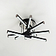 Потолочный светильник Modelight MDL.9371.600CL BK