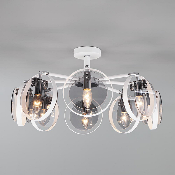 Потолочный светильник Eurosvet Gallo 70121/8 белый Smart a052339