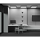 Потолочный светодиодный светильник Maytoni Technical Zon C032CL-90W4K-SQ-B
