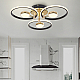 Потолочный светильник Arte Milano Ferrara 276140/3+3 BK/GD