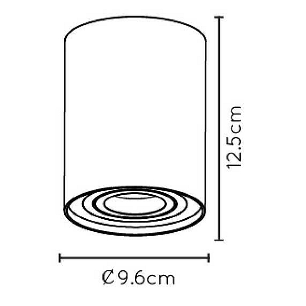 Потолочный светильник Lucide Tube 22952/01/02