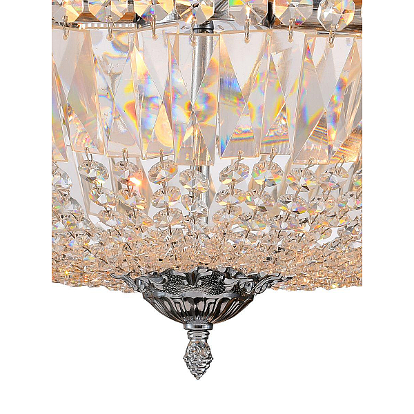 Потолочный светильник Natali Kovaltseva Rococo 81406/8C Chrome