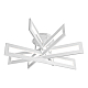 Потолочный светодиодный светильник iLedex Stalker 9082-R800-X 128W WH