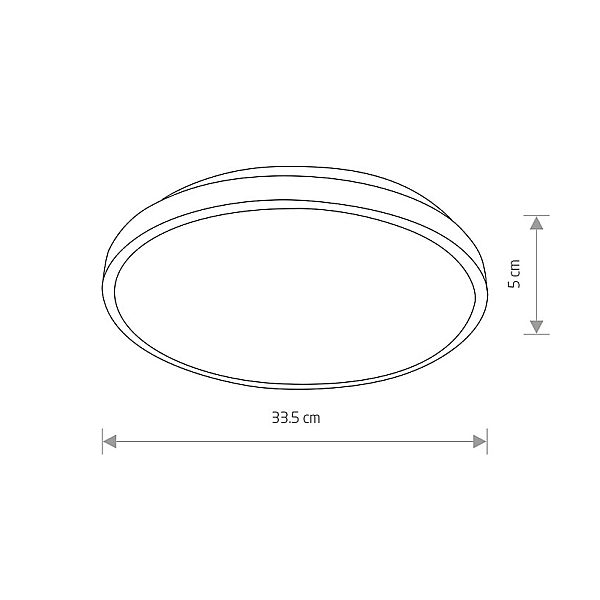 Потолочный cветильник Nowodvorski Agnes Round Led Pro Black 10971