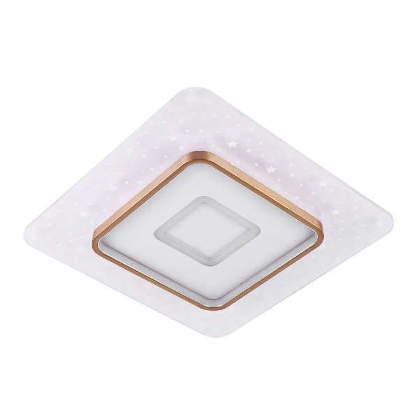 Потолочный светильник LED4U L1029-500 WH-GD Потолочный светильник LED4U L1029-500 WH-GD