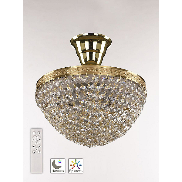 Потолочный светильник Bohemia Ivele Crystal 19321/25IV/LED-DIM G