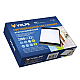 Потолочный светодиодный светильник Volpe ULW-Q280 22W/4000K/S02 IP65 Black UL-00006711