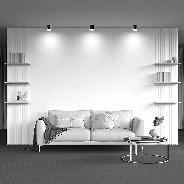 Потолочный светильник Maytoni Technical Hoop C086CM-GX53-MRD-BG