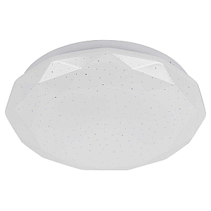 Потолочный светильник Эра Классик без ДУ SPB-6 WH 24W-6,5K Slim Sparkle