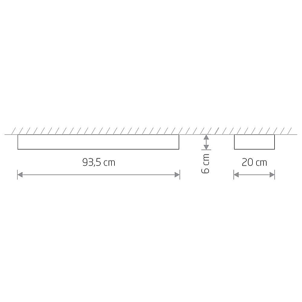 Потолочный светильник Nowodvorski Soft Ceiling Led 90x20 7531