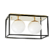 Потолочная люстра Lumina Deco Maldini LDC 8060-2 F.GD+BK
